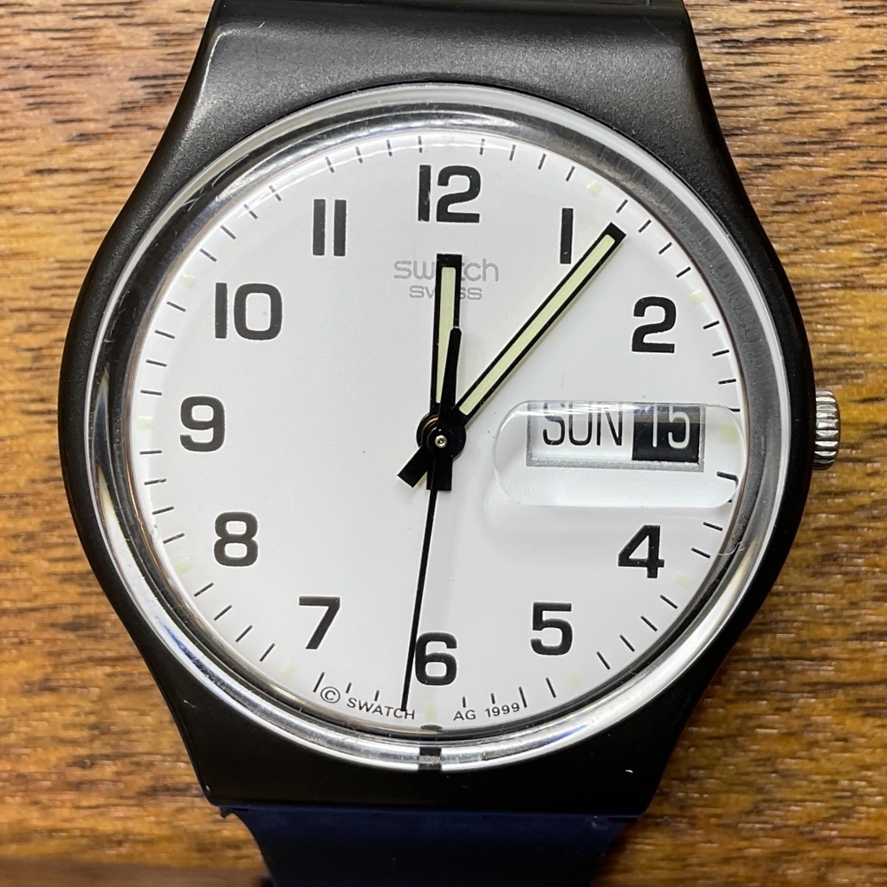 Swatch Watch Once Again